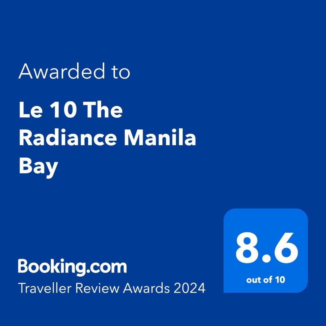 Aparthotel Le 10 The Radiance Manila Bay Pasay Exteriér fotografie